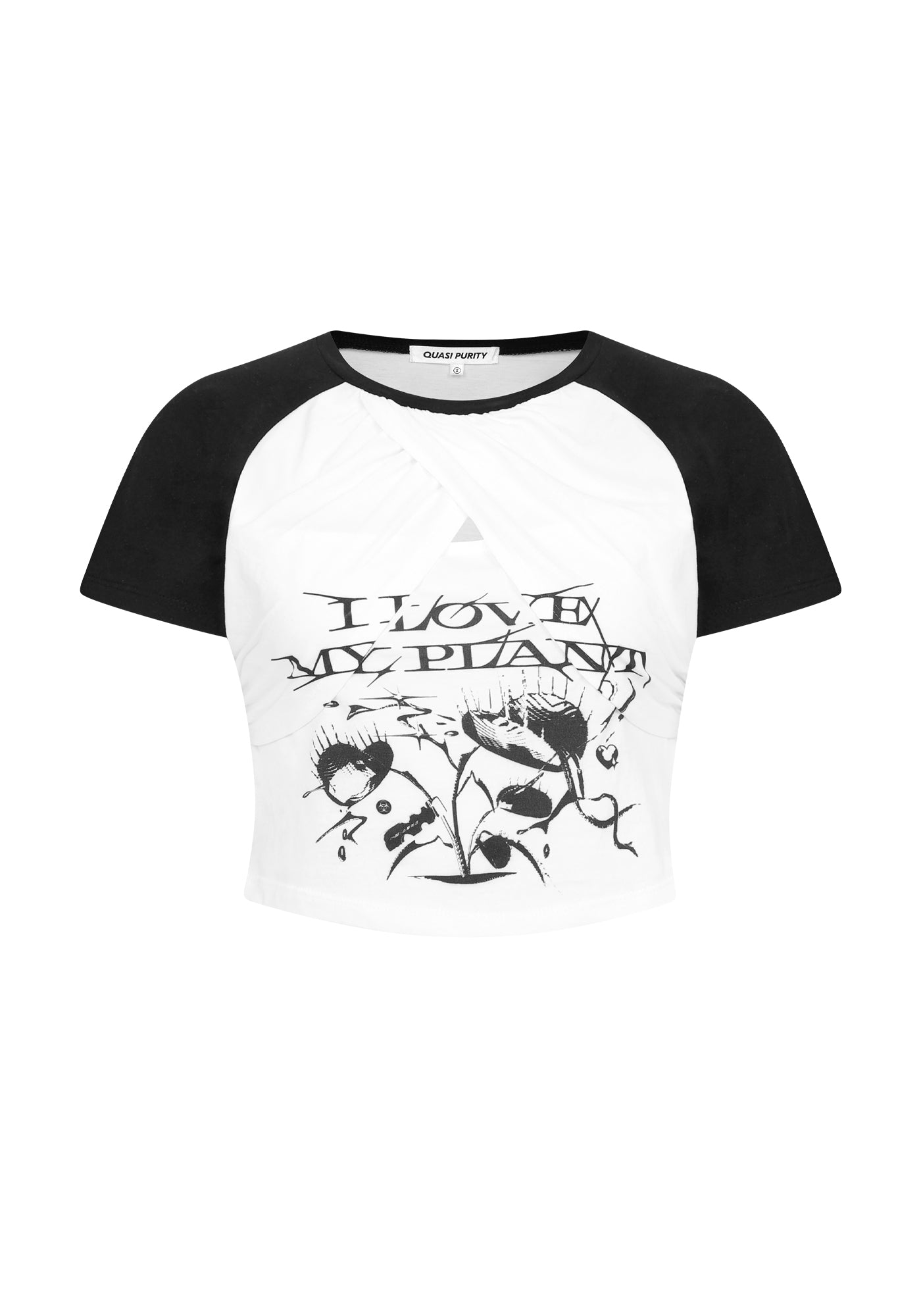  "I LOVE MY PLANT" RAGLAN T-SHIRT