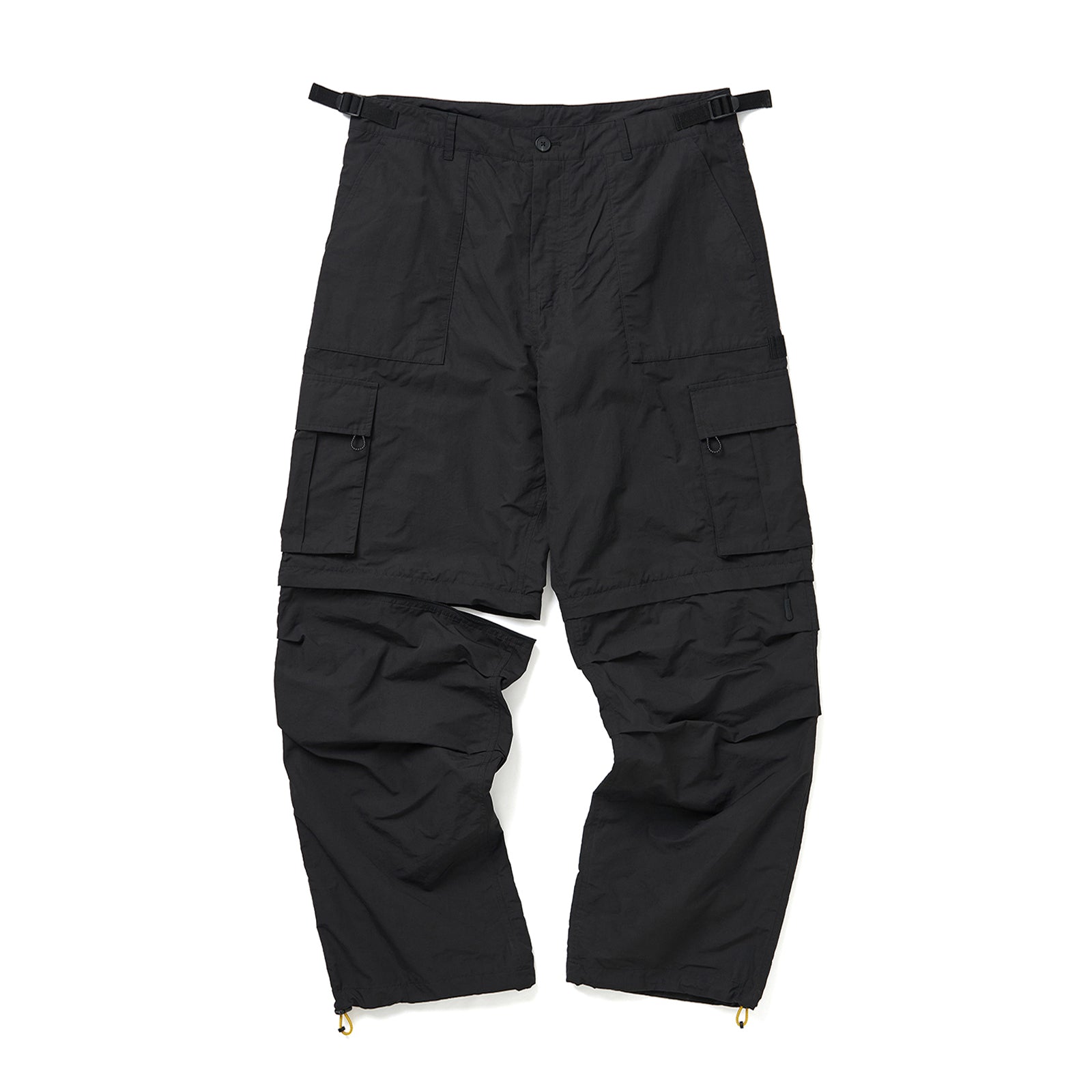 TWO-WAY ZIP MOUNTAIN PANTS (BLACK)