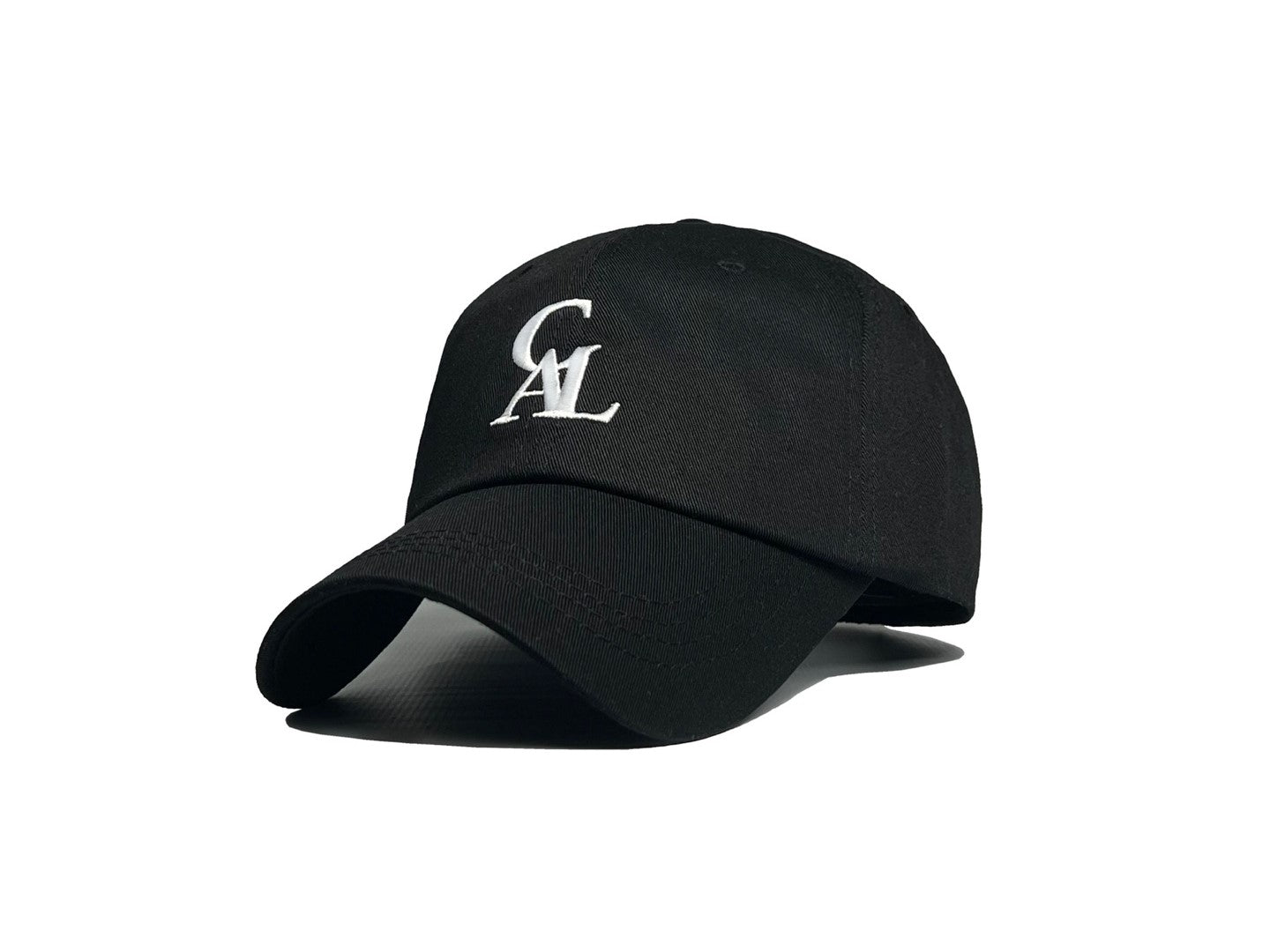 Signature logo ball cap - black