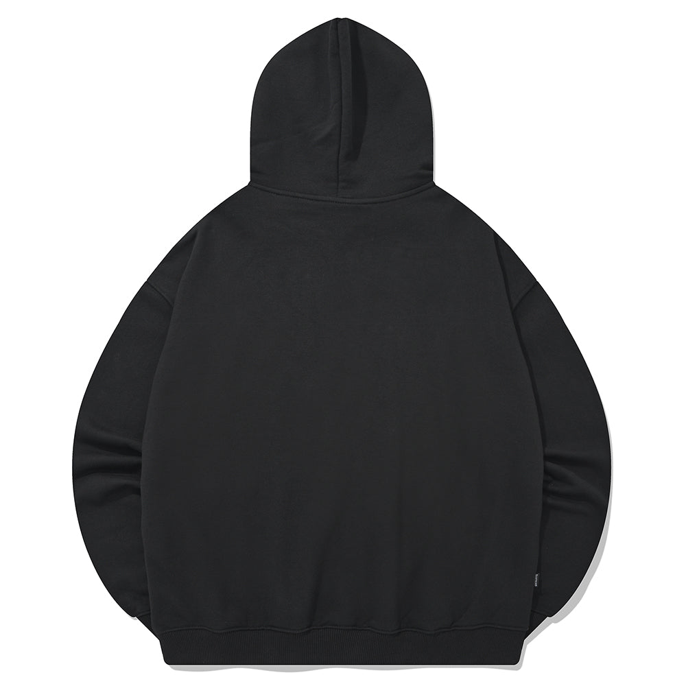 SP CALLI LOGO HOOD-BLACK