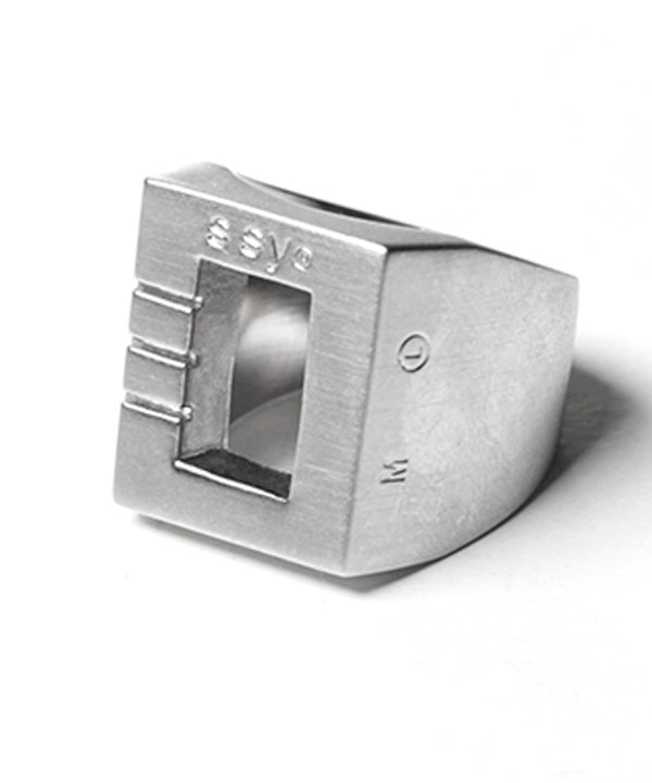 SQUARE OURLINE RING (SURGICAL STEEL)