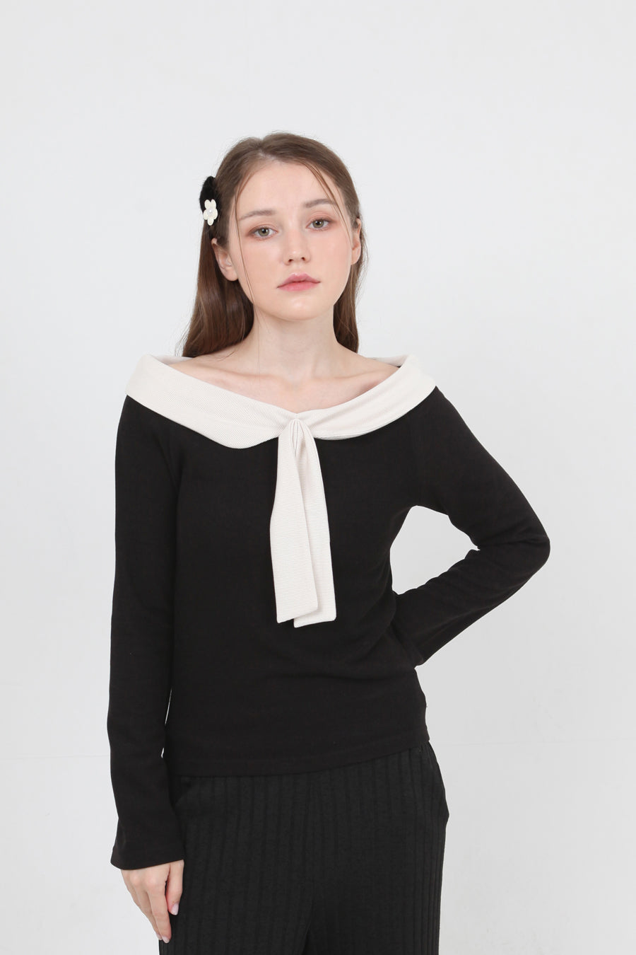 peminine offshoulder t-shirt