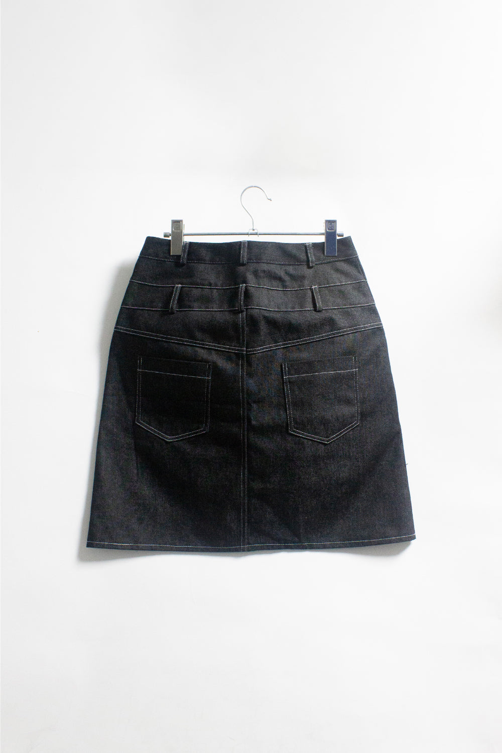 Denim Warmer Skirt (2 color)