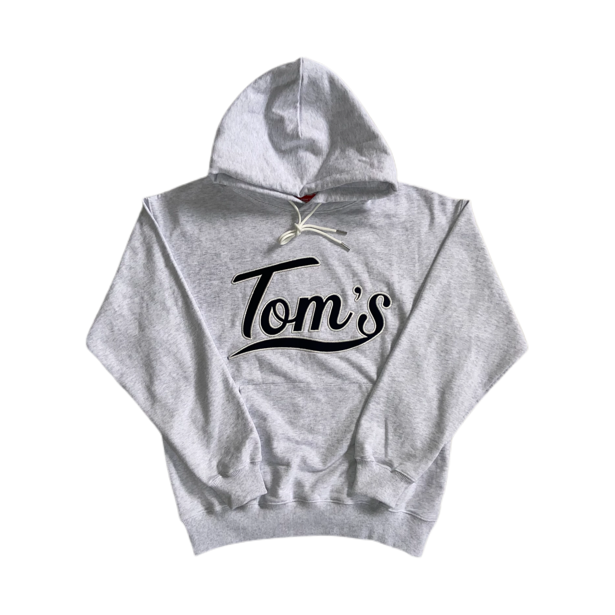 TOM'S HOODIE WHITE GREY