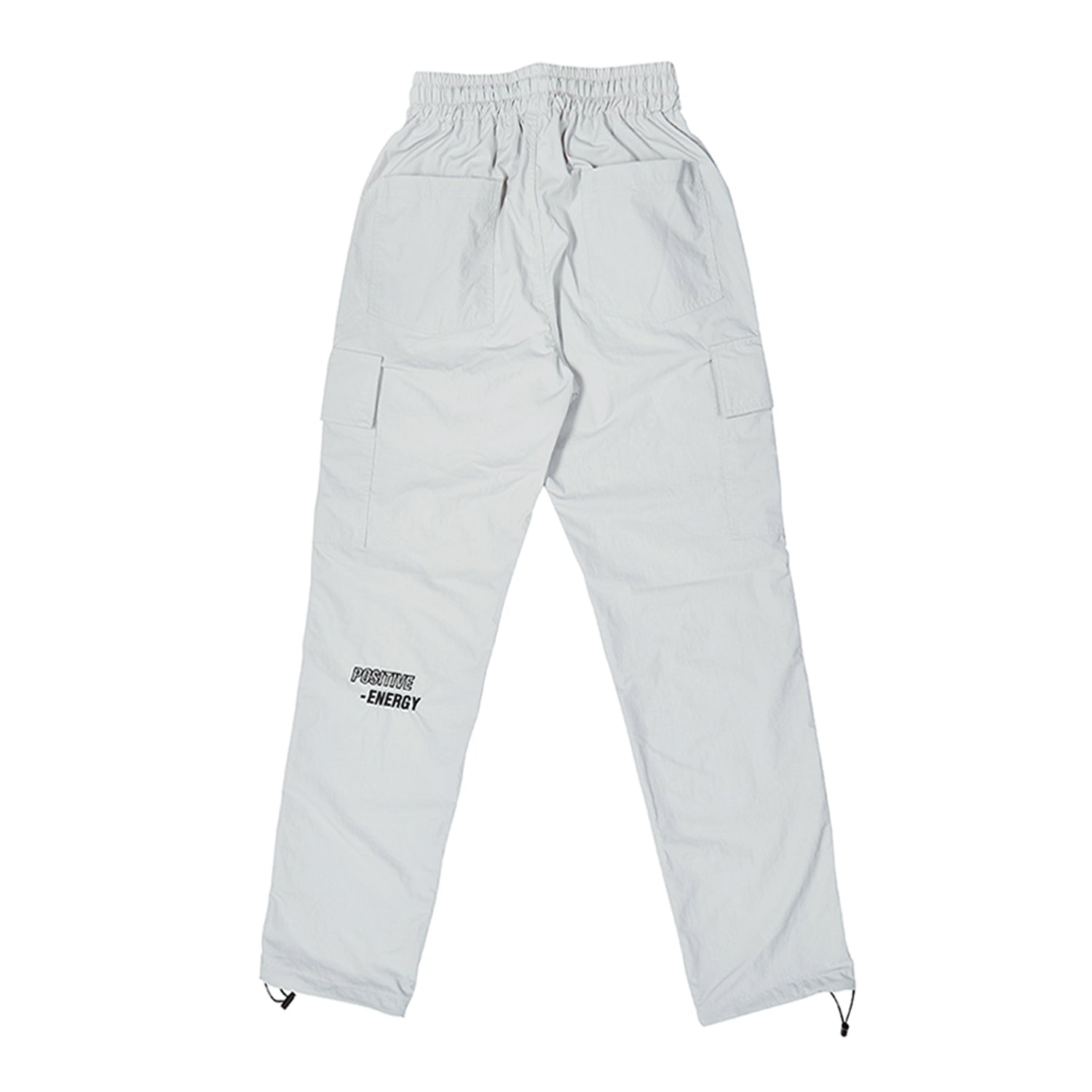 String Cargo Jogger Pants (LIGHT GRAY)