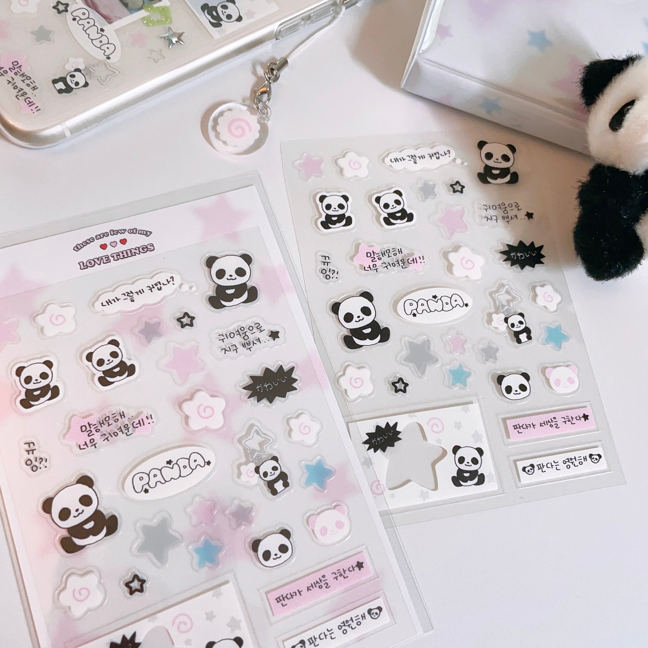 cutie panda *2ea