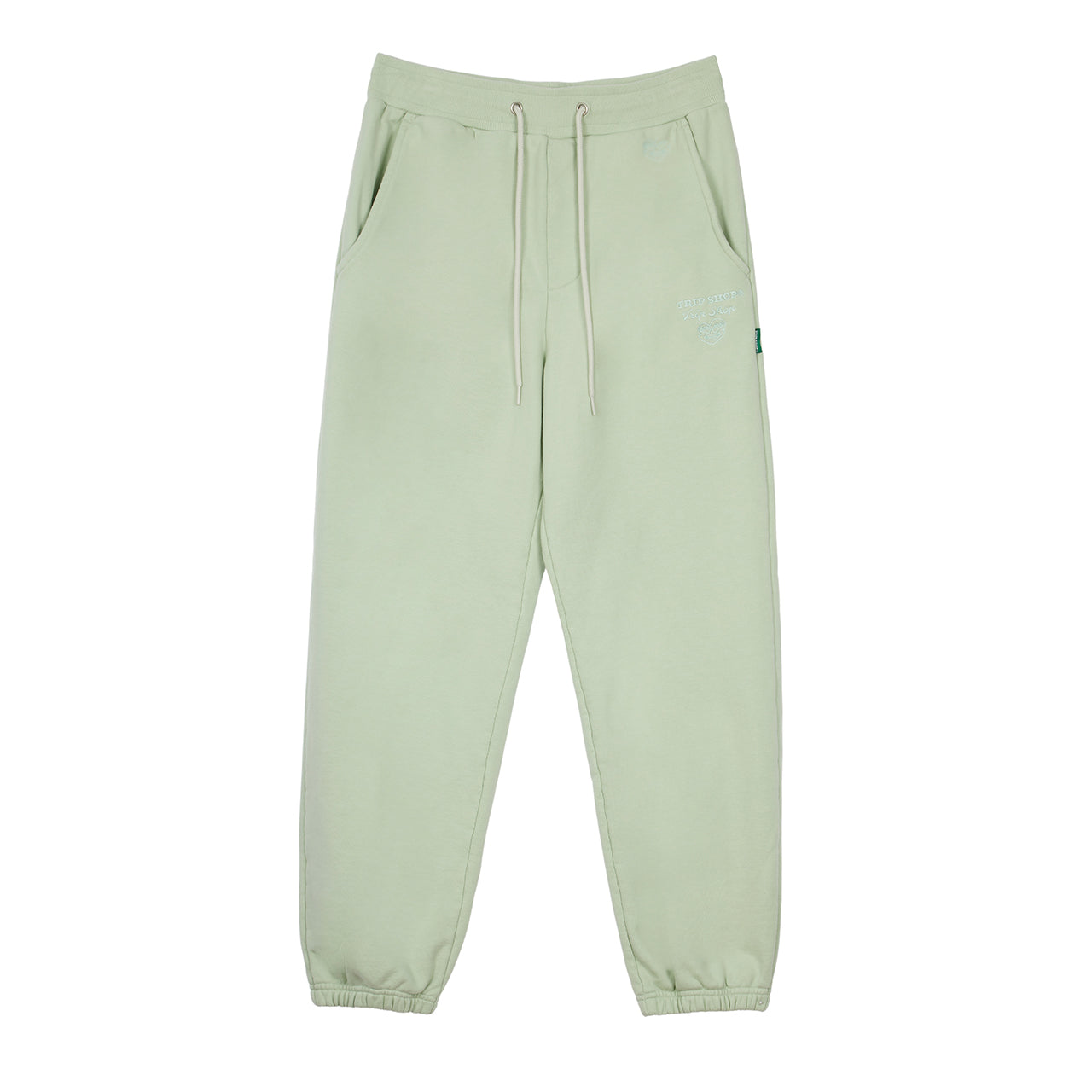 TRIANGLE LOGO TRAINING PANTS (P41112S) - L.GREEN