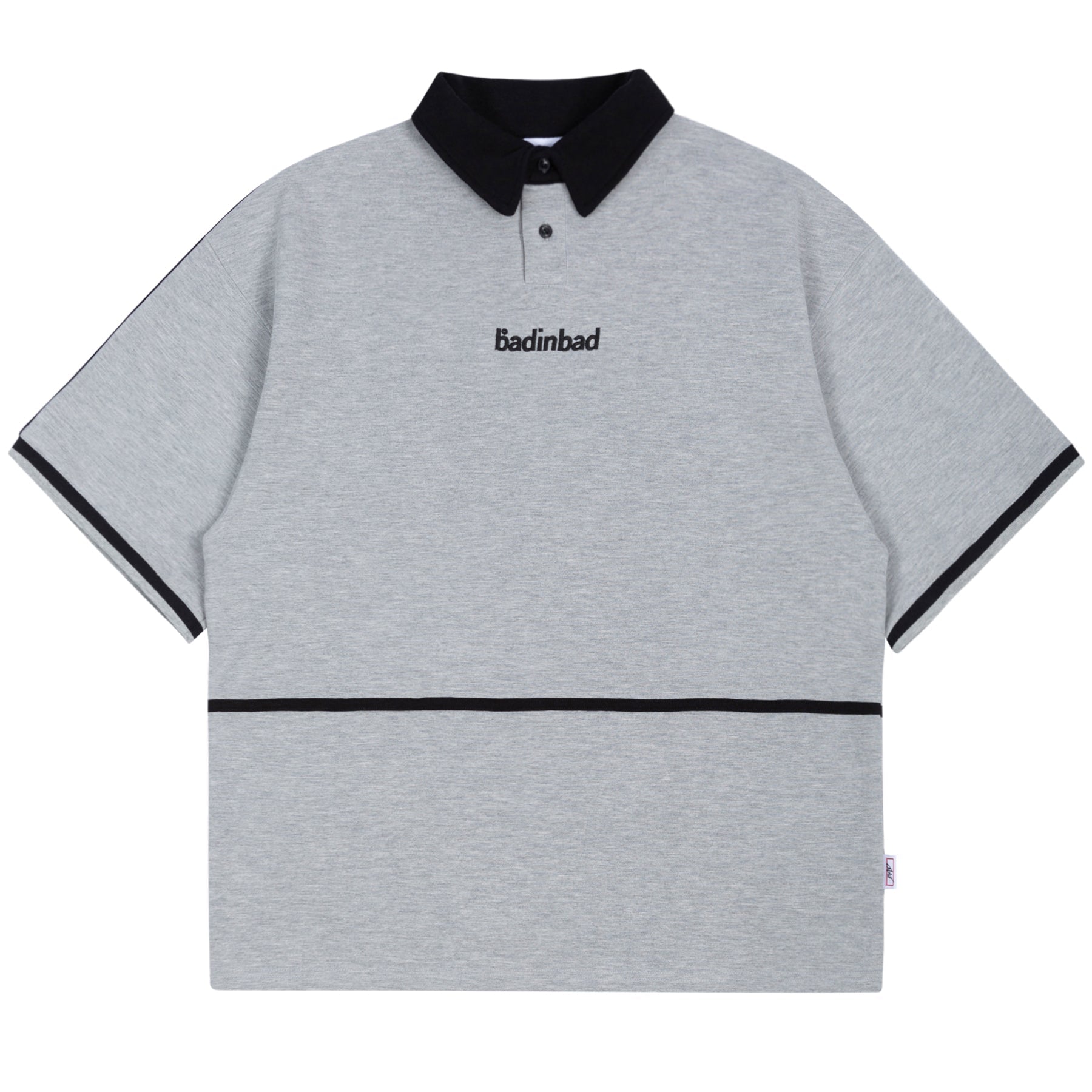 BINDING COLLAR POLO TEE