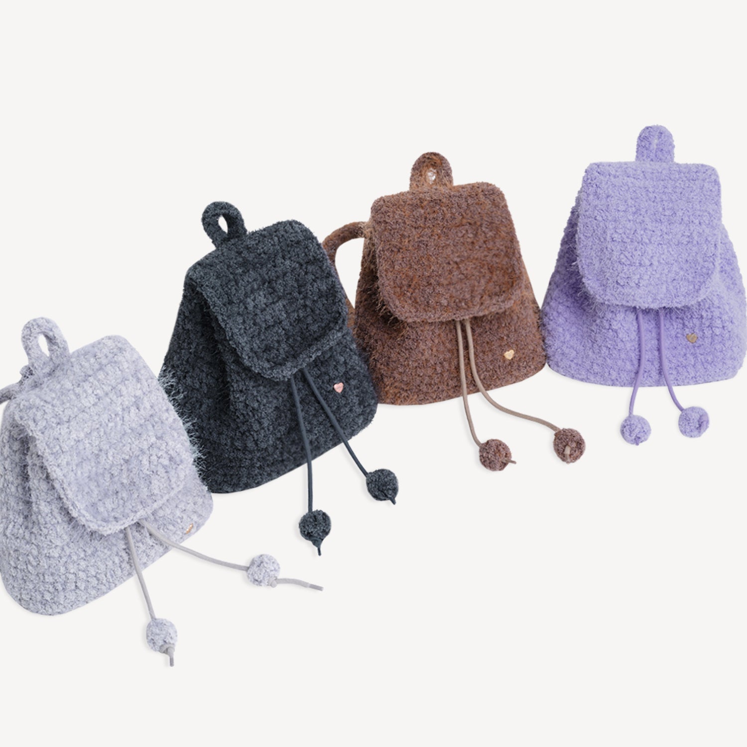 BOUCLE KNIT BACKPACK