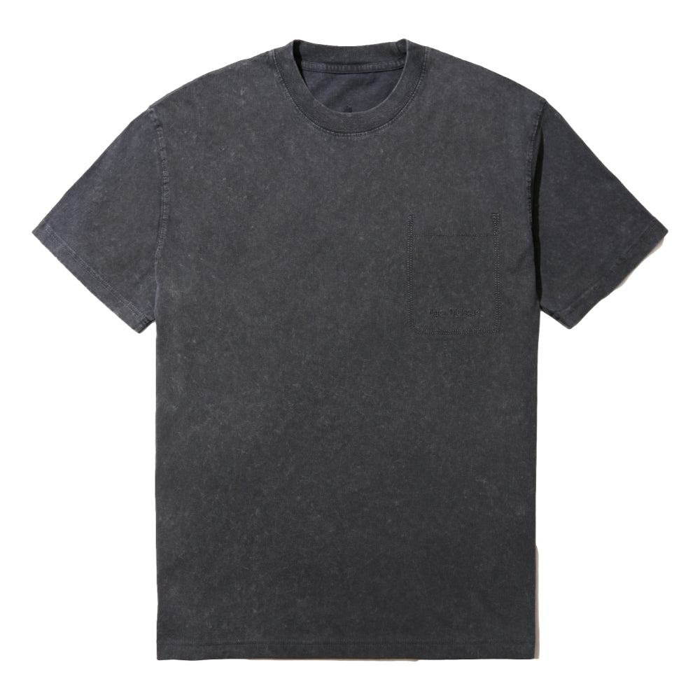 OPEN DIALOGUE SMALL LOGO TEE-CHARCOAL