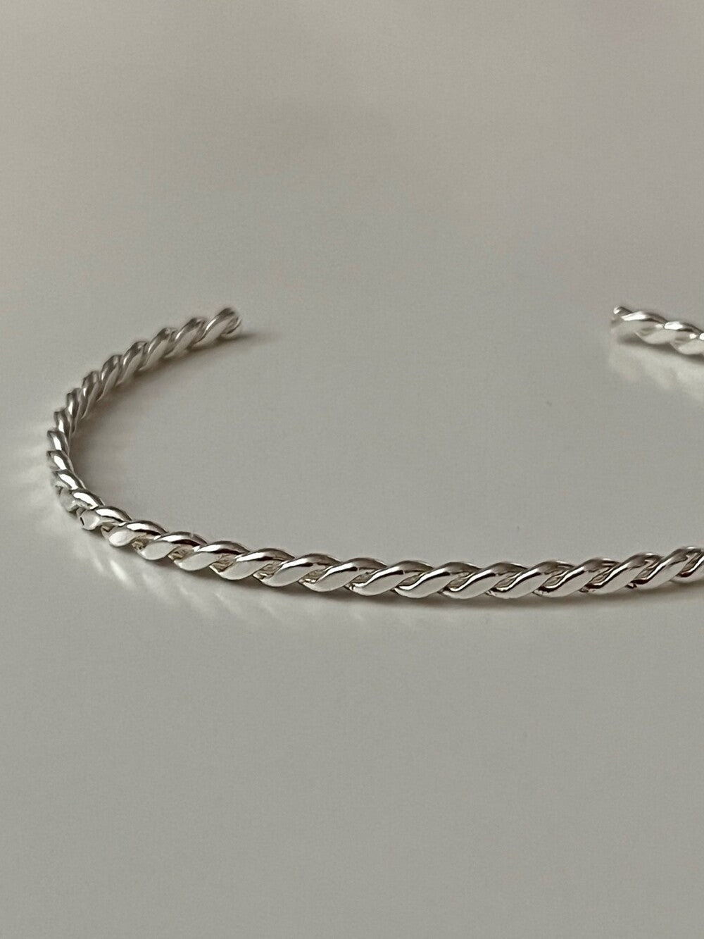 (silver925) Twist bangle