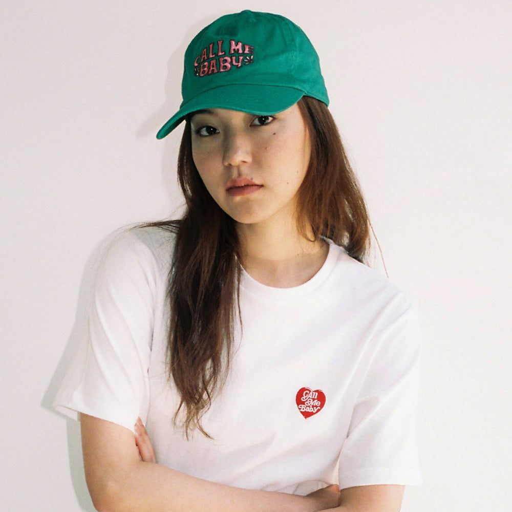 [Call me baby] Baby Ball Cap (Forest Green)