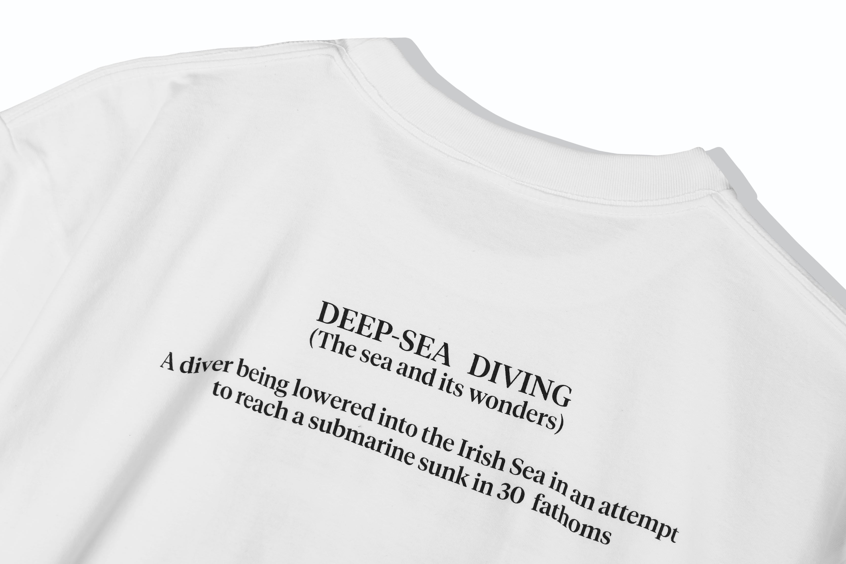 DIVING GRAPHIC T-SHIRTS WHITE