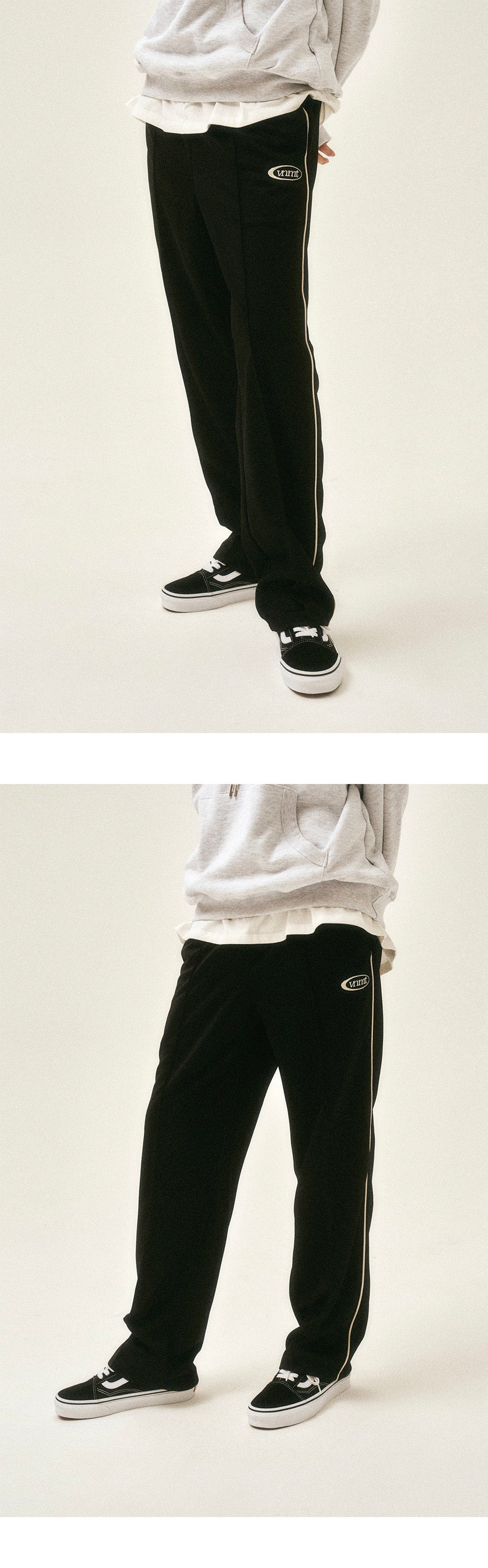 Sport logo track pants_black