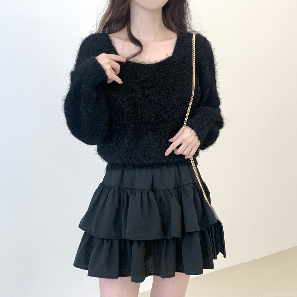 frill cancan mini skirt 