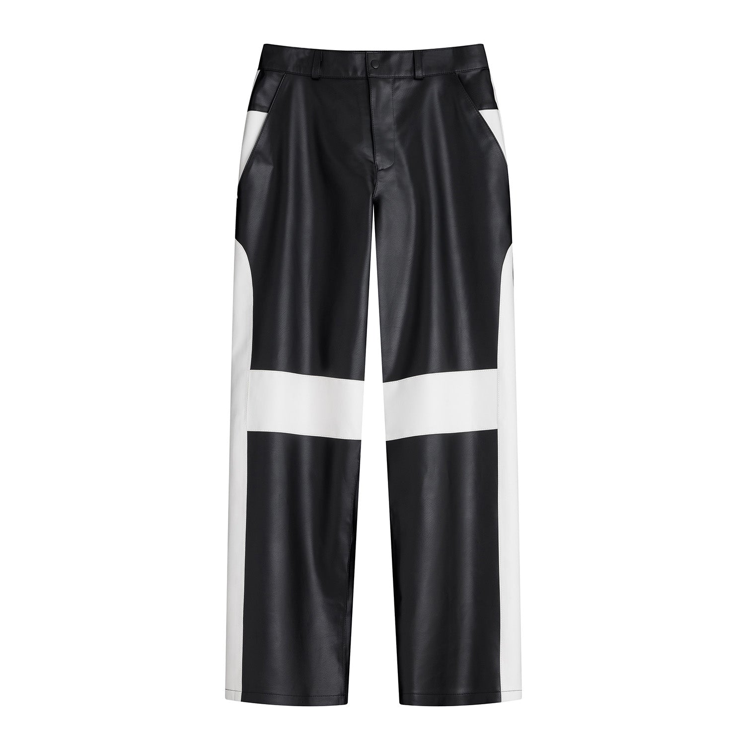 Racer Leather Pants (Black)