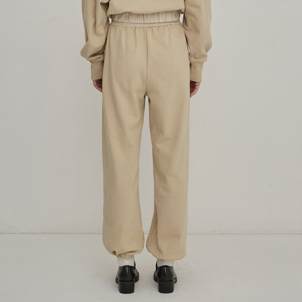 Two way sweatpants - Beige