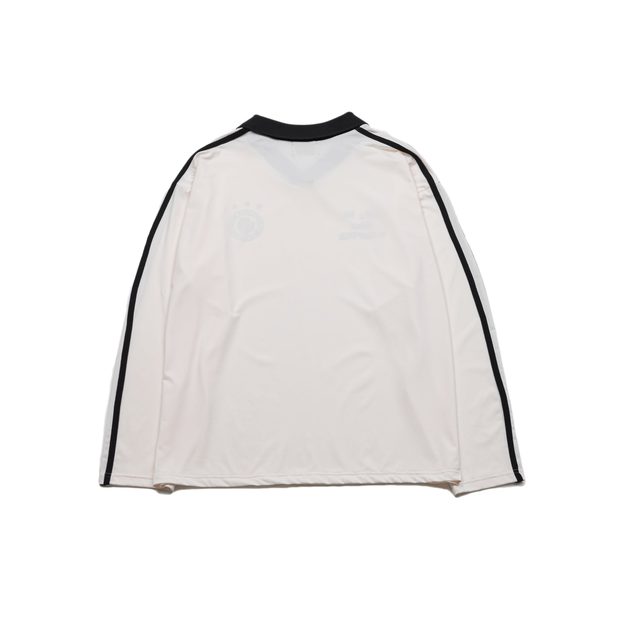 UNIFORM V-NECK JERSEY L/S TEE(IVORY)