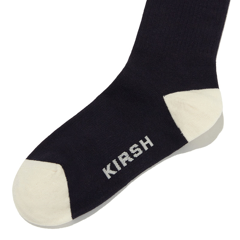 MONO CHERRY COLOR COMBINATION SOCKS [ DARK NAVY]