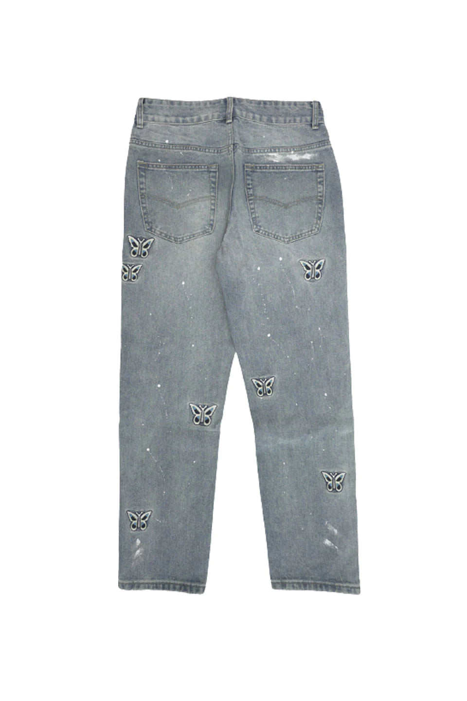 Butterfly Paint Crash Denim