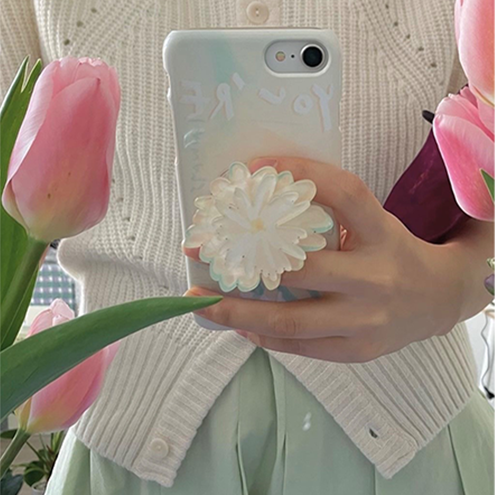 [SET] Leaf series : Spring breeze phone case + dandelion tok