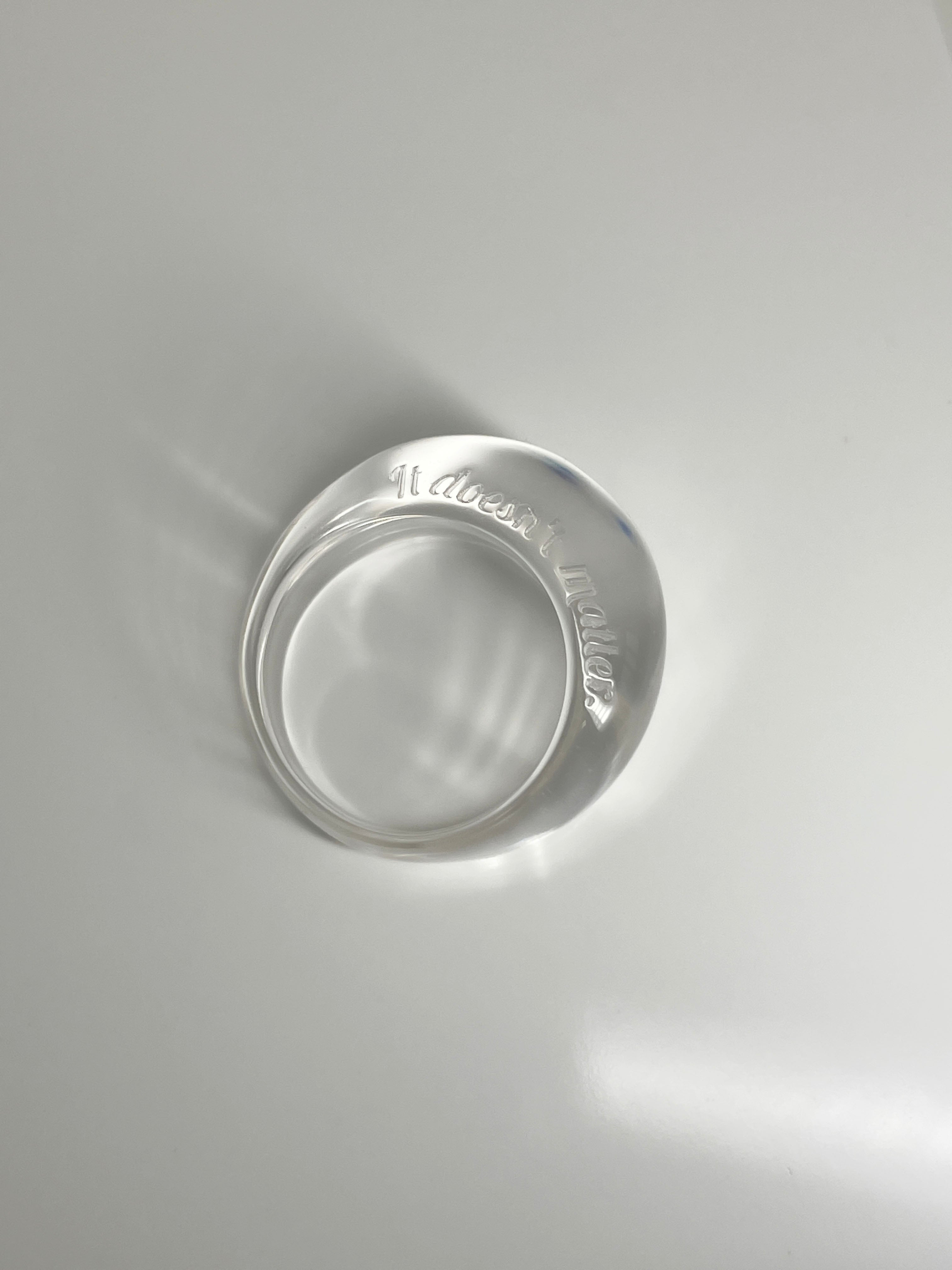 [Formica] Bonbon ring (Clear) 