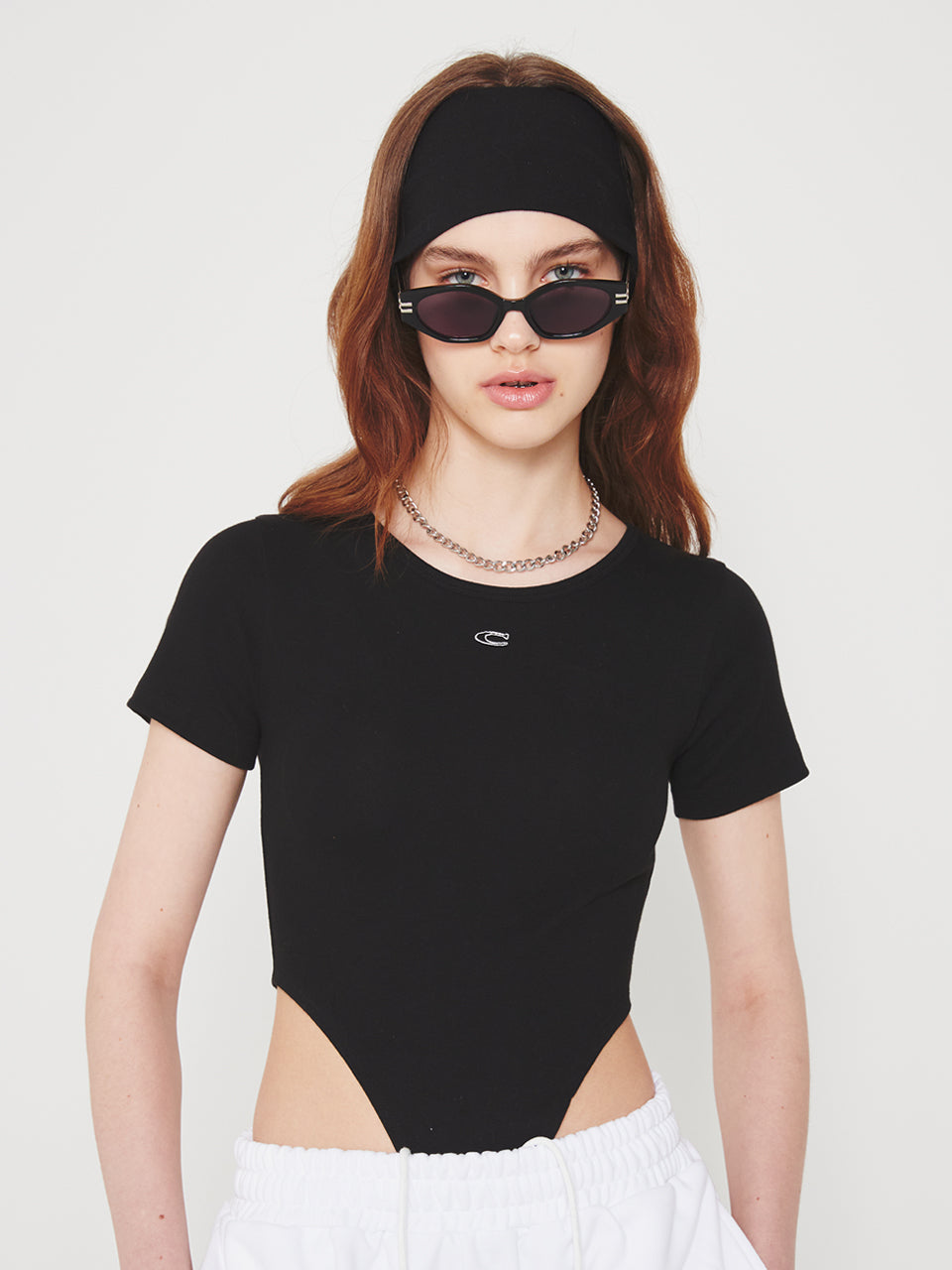 [BASICWEAR] BASIC BODYSUIT_BK