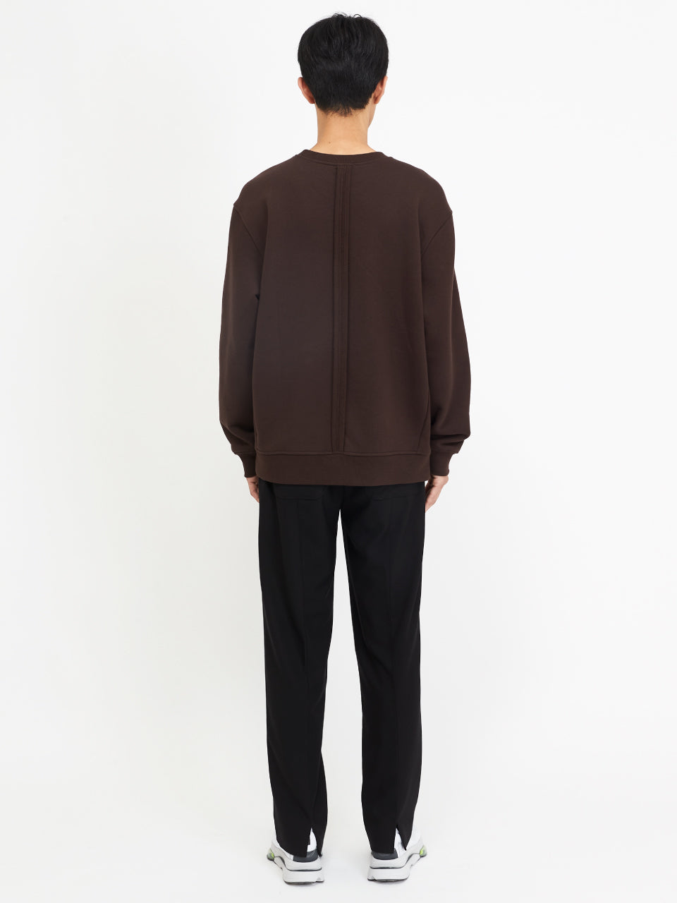 Semi Oversized Side Panel Sweatshirt