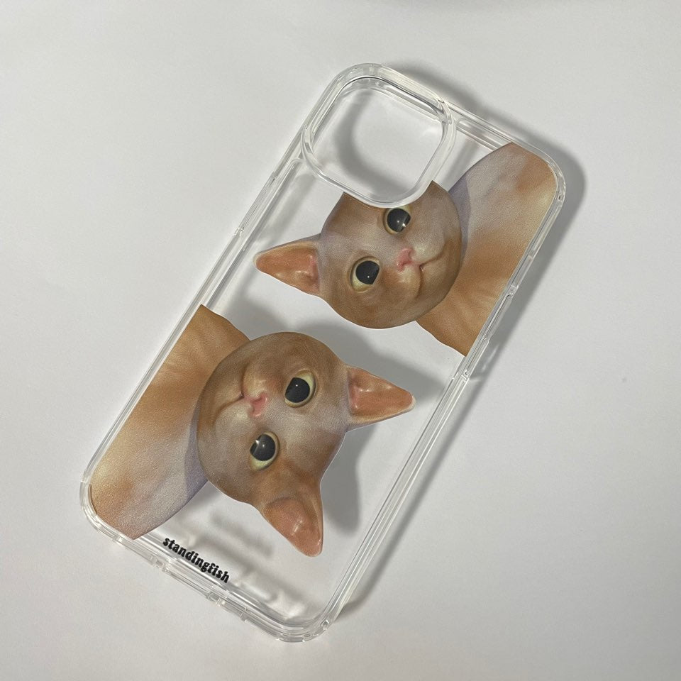 Meow_A Phone Case (jell hard)