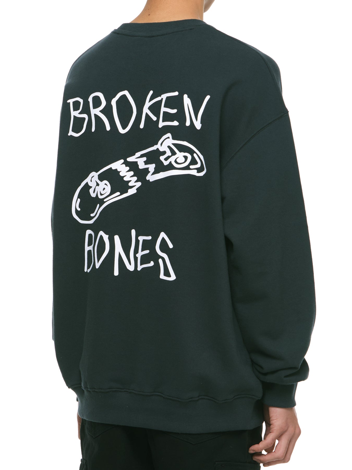 Broken_Bones Sweatshirt CHARCOAL