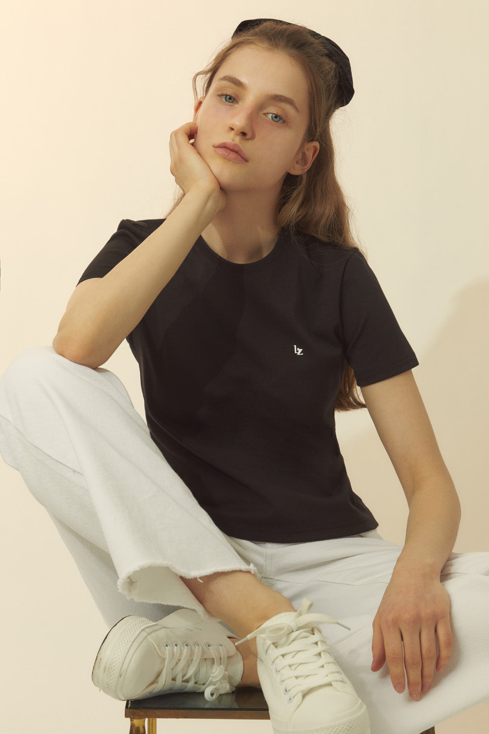 [BREEZE] Premium Basic T-Shirts_BLACK (CTD1)