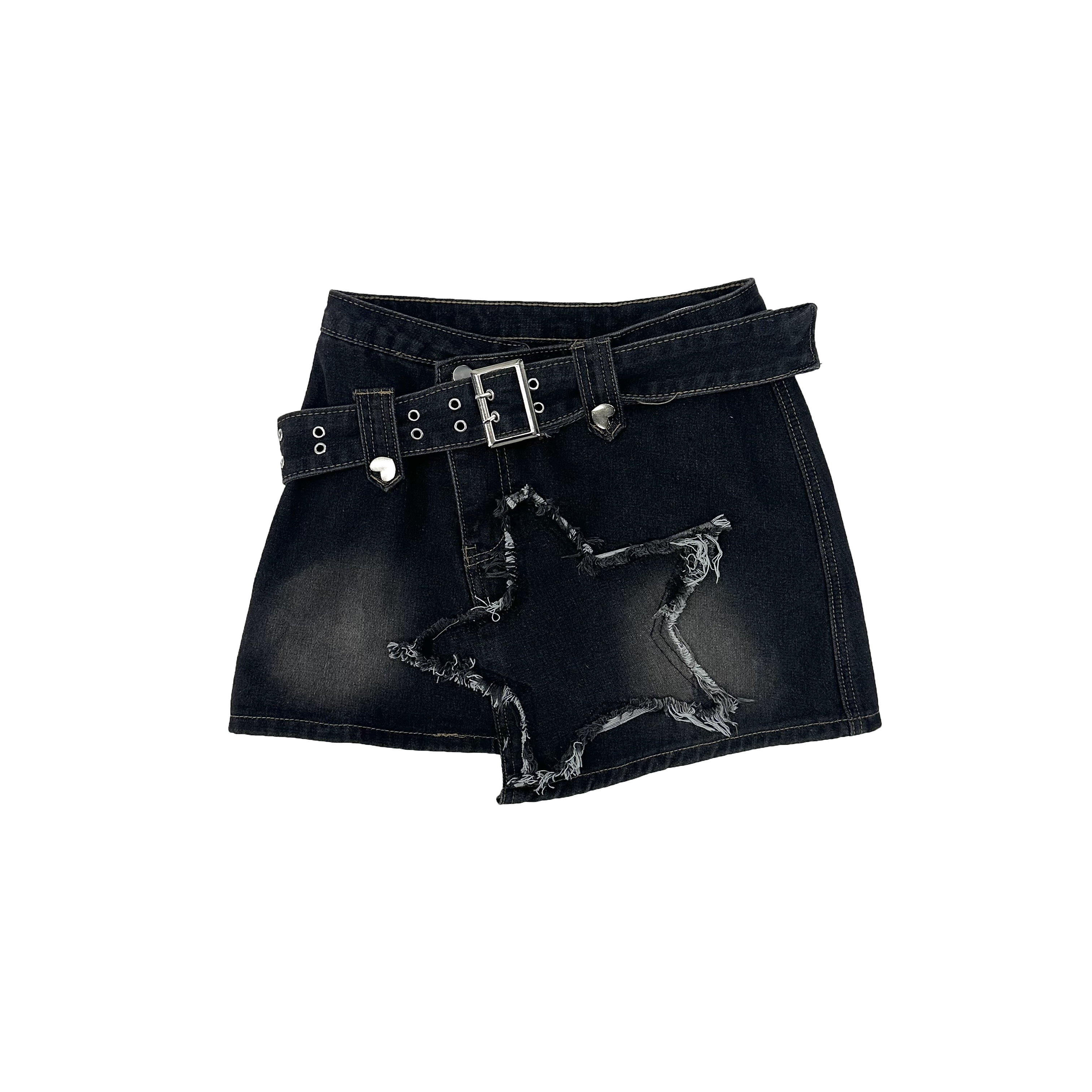 star unbalance denim sk