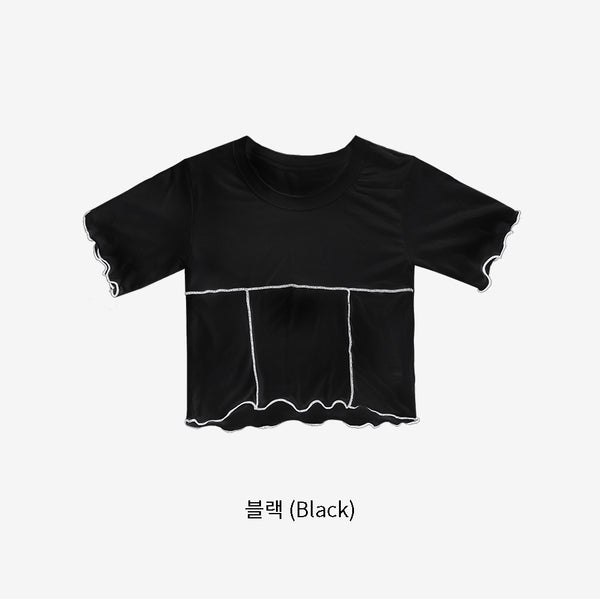 Strop Line Half T-Shirt