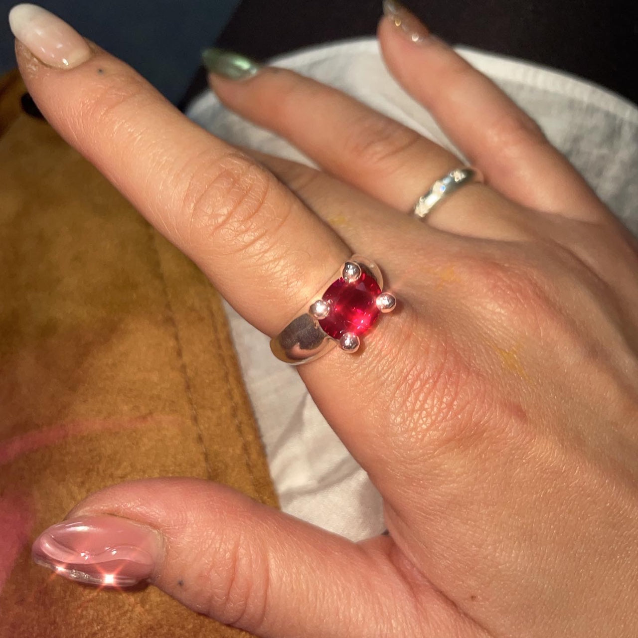 mushroom ring ruby