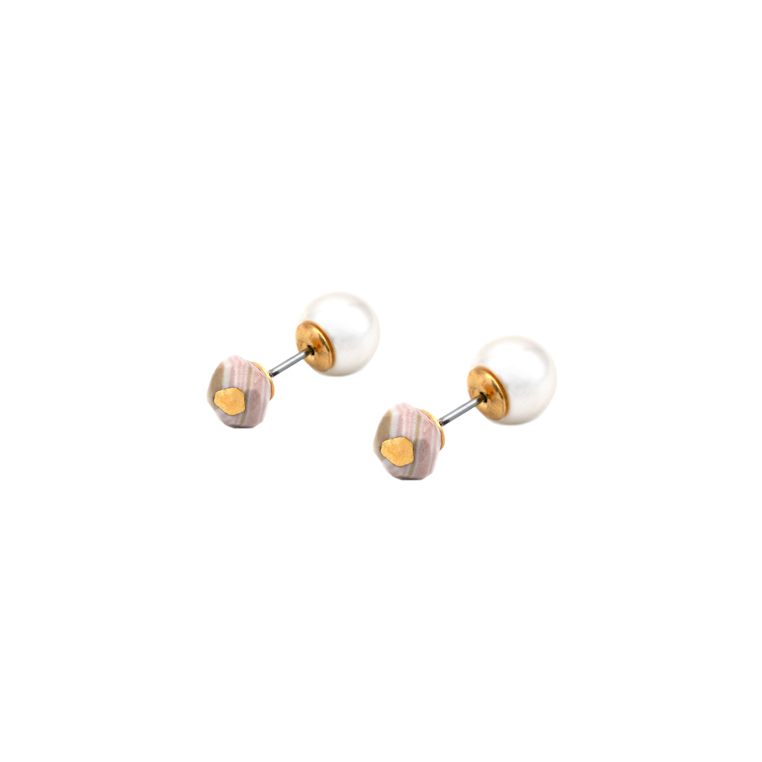 2021 PANTONE stratum pearl earring (PB)