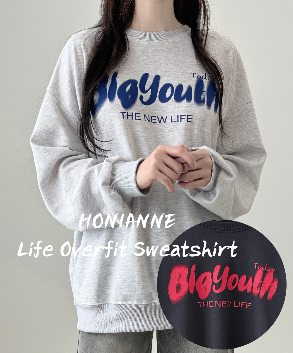 Life Balloon Overfit Sweatshirt