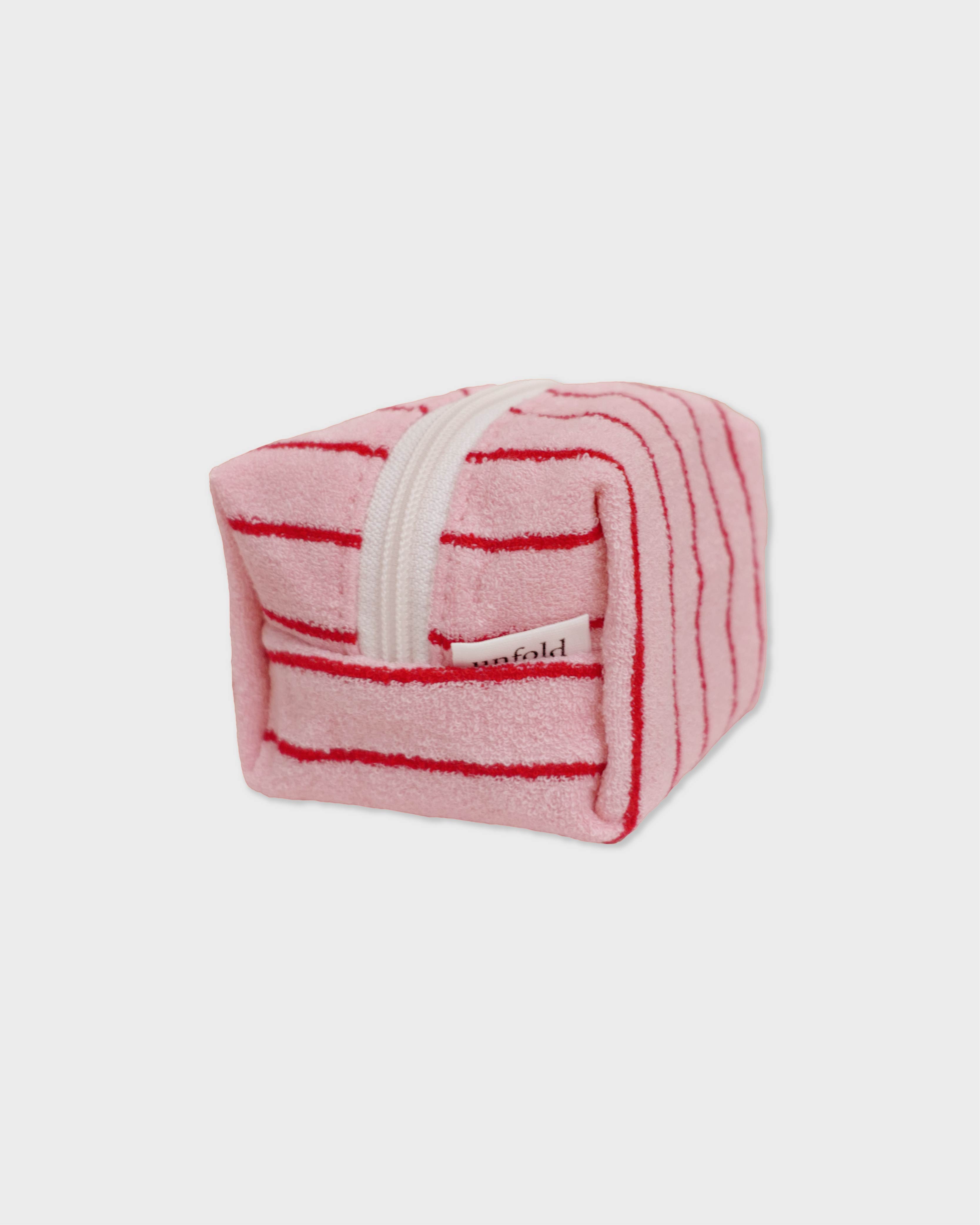 Stripe terry pouch_Small (4colors)