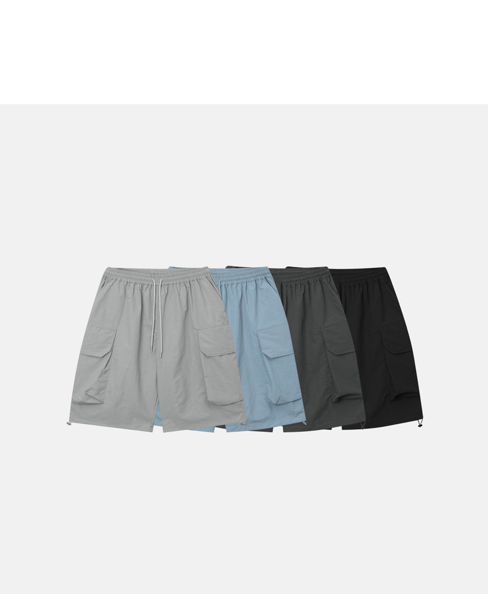 Pastel cargo shorts