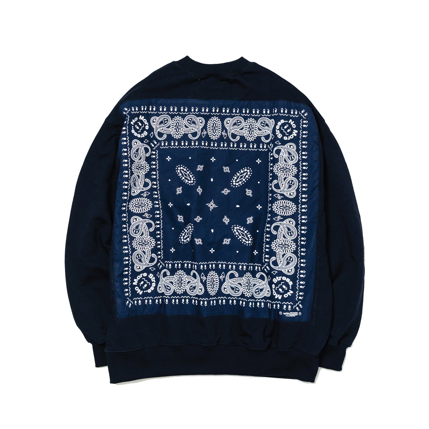 BANDANA CREWNECK NAVY