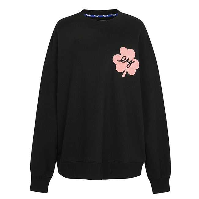 EYEYE CLOVER SWEATSHIRT_BLACK (EEOO3WSR03W)