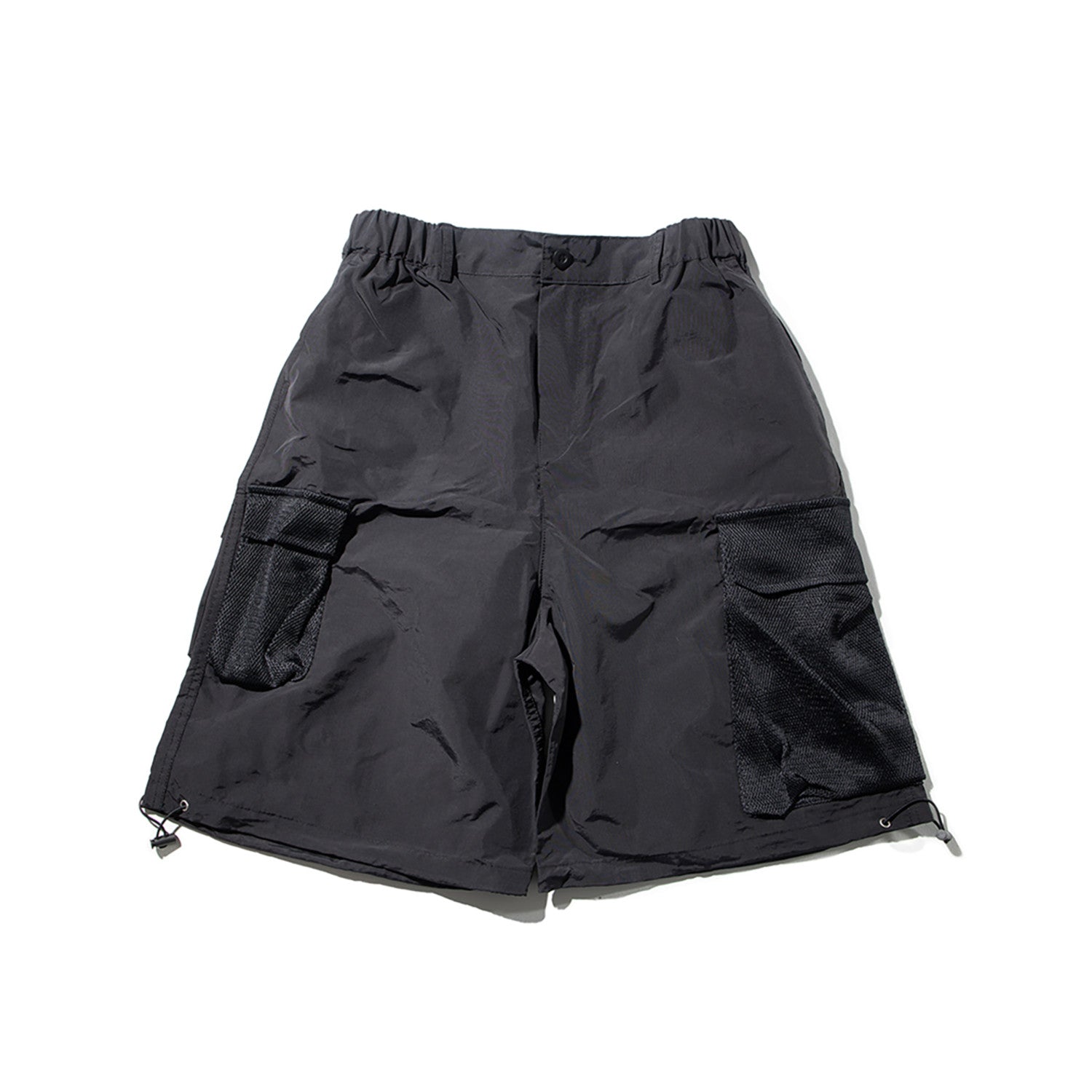 MESH CARGO POCKET SHORT PANTS