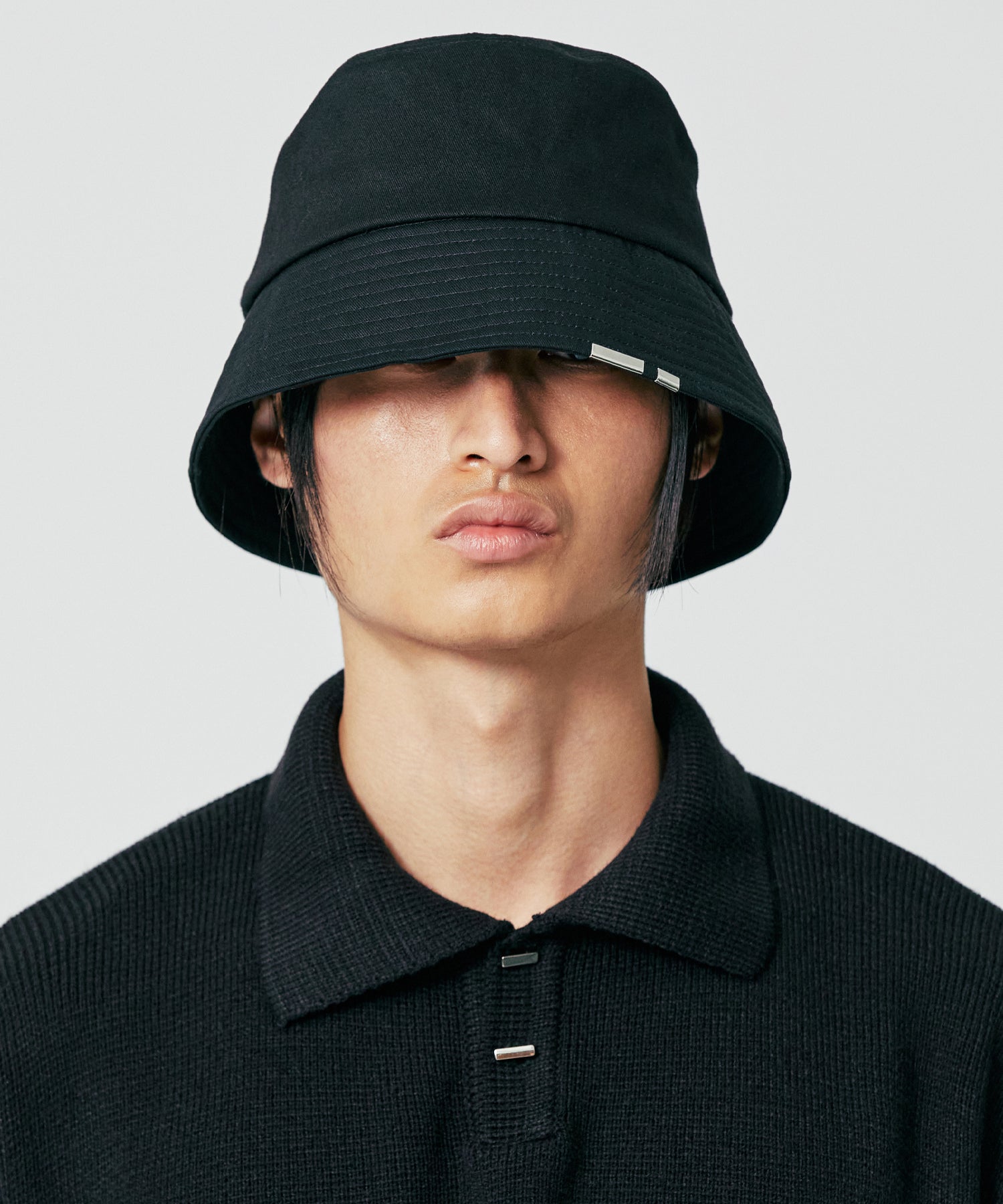 cotton drop tip bucket hat