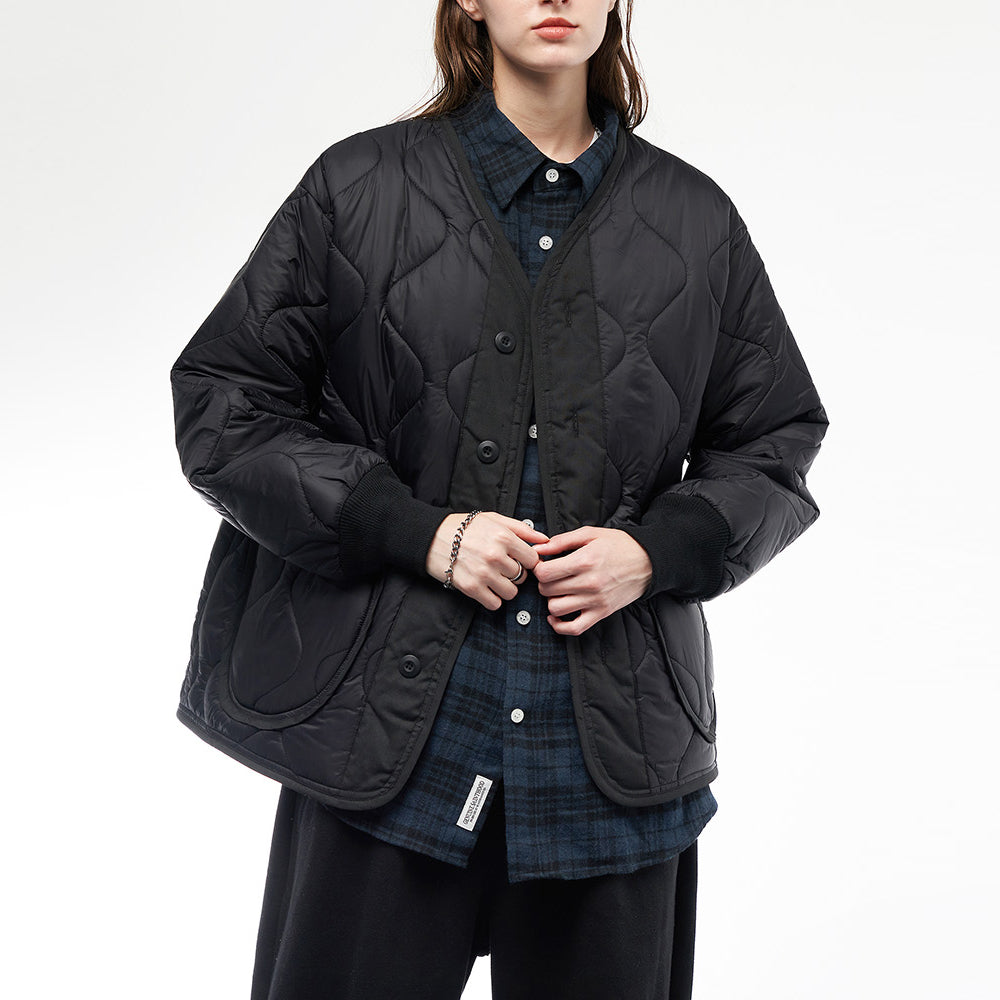 SP LINER QULITING JACKET-BLACK