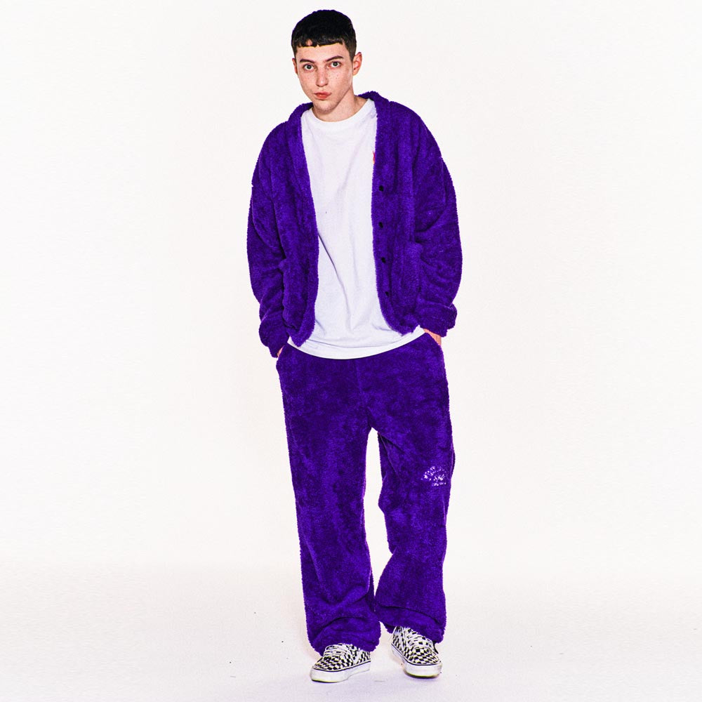 FBWP FLEECE CARDIGAN (VIOLET)