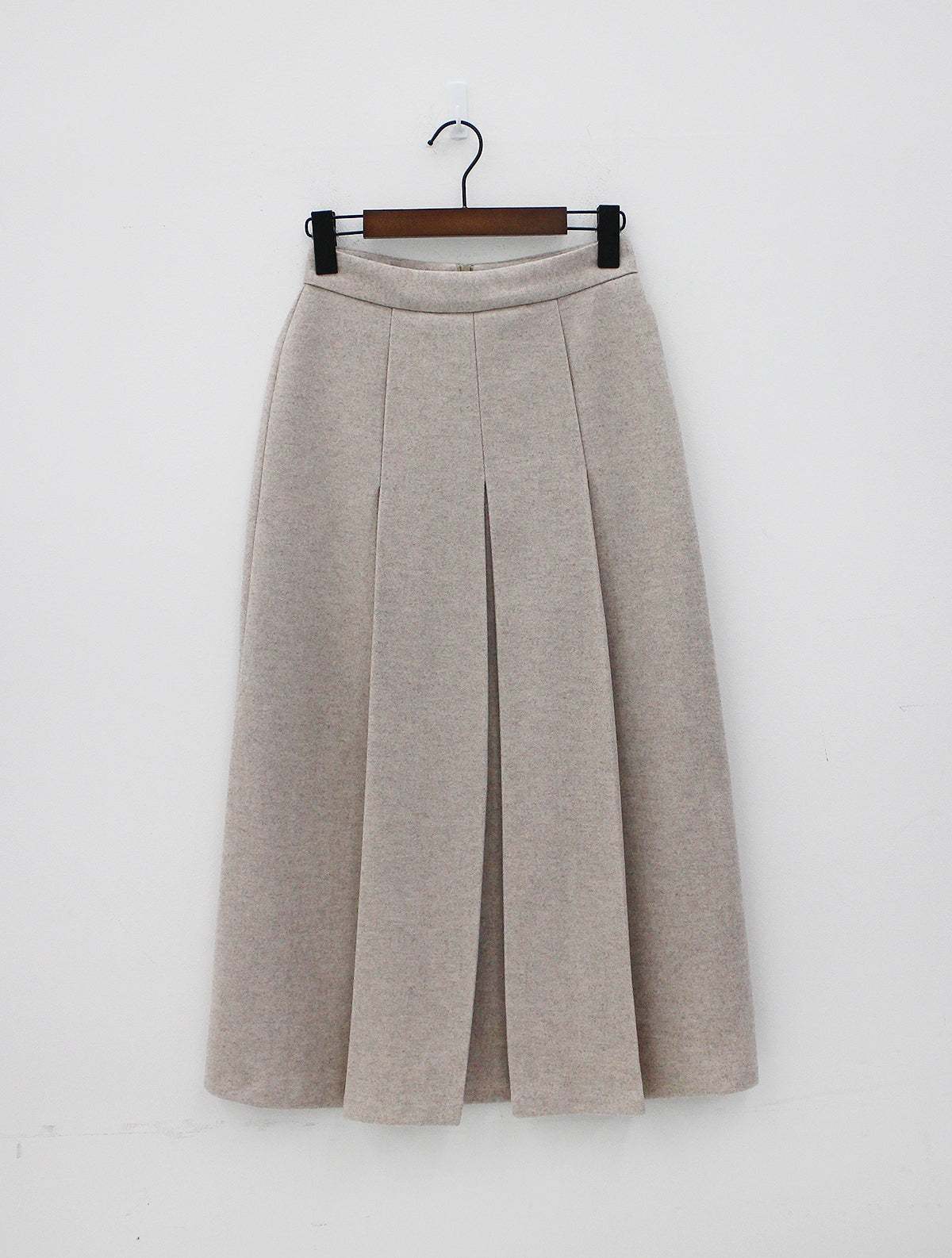 Gleise pleated skirt (3color)