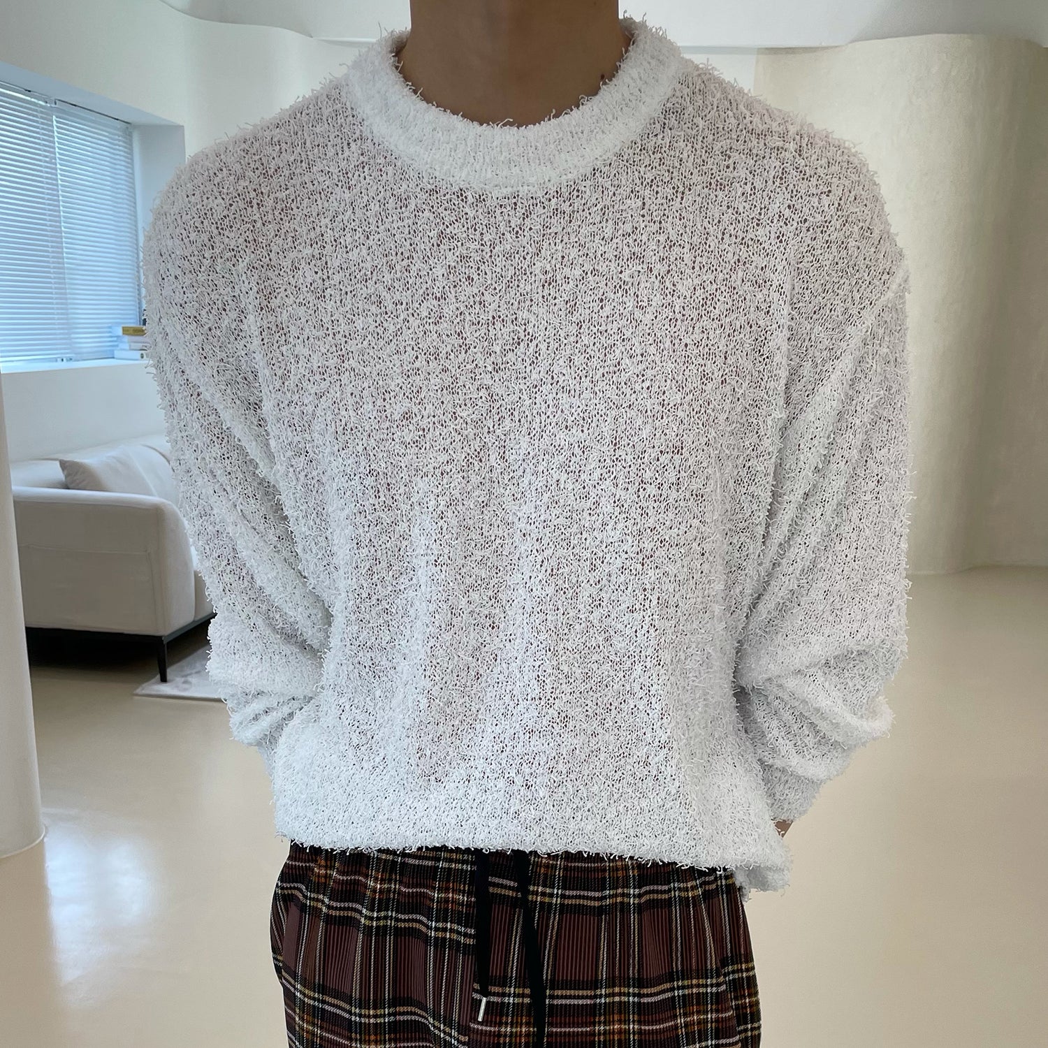 Dear See-Through Knit(4color)