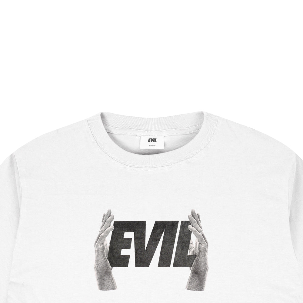 EVIL TSHIRT - HOLDER A23 WHITE