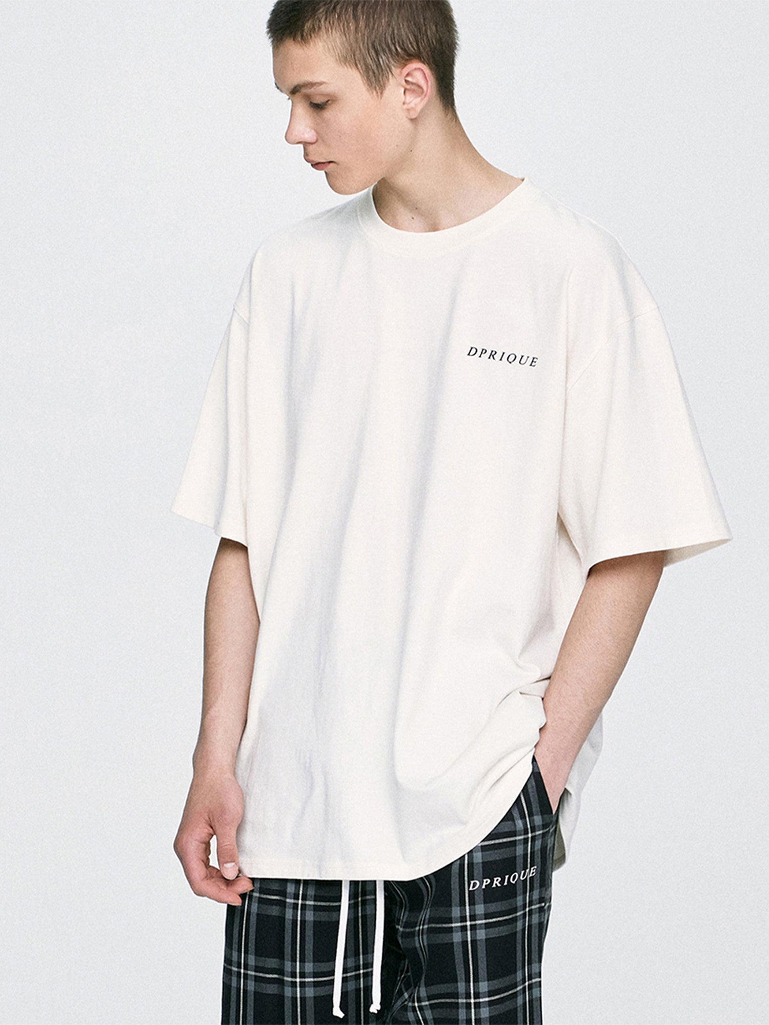 LOGO T-SHIRT - IVORY