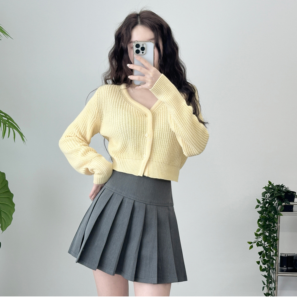 pleated mini skirt skirt