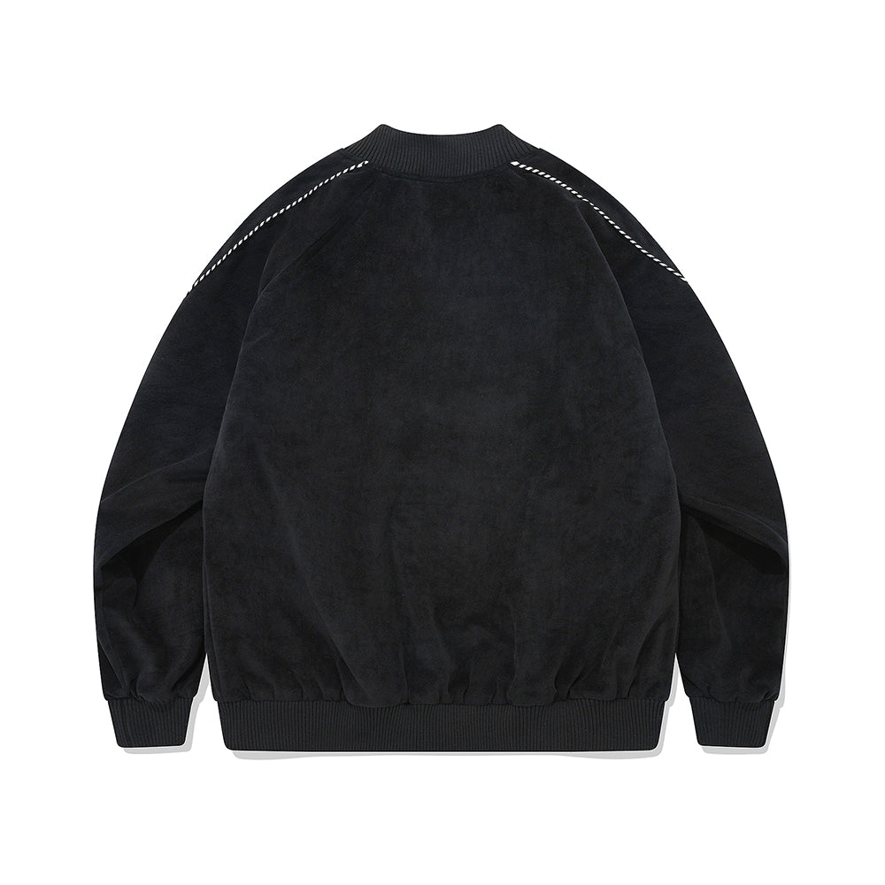 SP VELVET SWALLOW SOUVENIR JACKET-BLACK